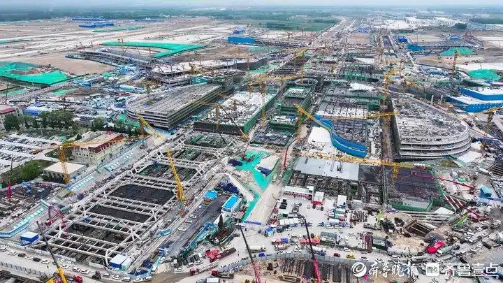 蹲点济南机场二期：上万人在施工，“大机场梦”渐行渐近